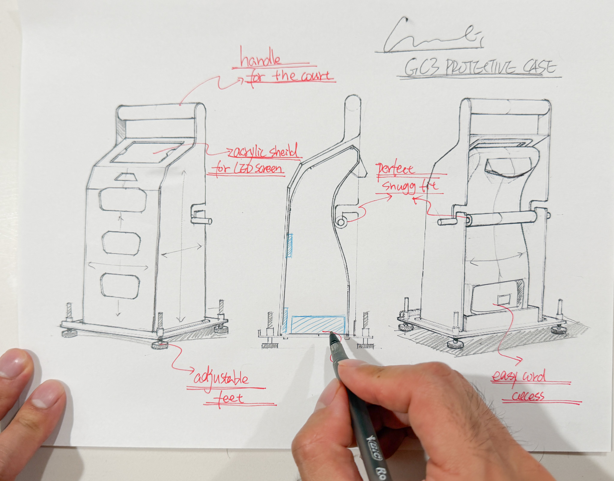 Early concept sketch